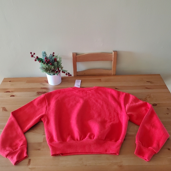 Wild fable - Women's Crewneck Sweatshirt - red Size M - Picture 4 of 6